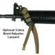 Specter Gear Raider 2 Point Tactical Sling, Mossberg 590 / 590A1 / 590A1, With Magpul SGA Stock, Braided Lanyard, Emergency Release, Olive Drab Green, 779 OD-ERB-BL