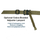 Specter Gear Universal QD Swivel Raider 2 Point Tactical Sling, Braided Lanyard, Emergency Release, Olive Drab Green, 853 OD-ERB-BL