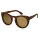 Spectrum Sunglasses Aikau S124bn Sunglasses, Cherry Frame, Gold Lens SSGS124BN