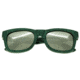 Spectrum Hamilton Wood Sunglasses, Teal Frame, Silver Lens, Teal/Silver, One Size, SSGS106SR