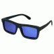 Spectrum Sunglasses Knox S115bl Sunglasses, Blue Frame, Blue Lens SSGS115BL