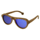 Spectrum Sunglasses Marzo S109bl Sunglasses, Brown Frame, Blue Lens SSGS109BL