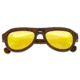 Spectrum Sunglasses Stroud S110gd Sunglasses, Orange Frame, Gold Lens SSGS110GD