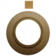Speedwell Targets 1in Square Paster Pressure Sensitive Black 1000/Roll, PAS BR S