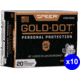 Speer Gold Dot 9 mm Luger 124 Grain Gold Dot Hollow Point Centerfire Pistol Ammo, 200 Rounds