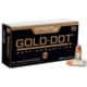 Speer Gold Dot, 9 mm Luger, 124 Grain, Jacketed Hollow Point, Brass Cased, Centerfire Pistol Ammunition