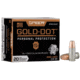 Speer Gold Dot Handgun Personal Protection 9mm Luger 115 Grain Gold Dot Hollow Point Cavity Brass Cased Pistol Ammo, 50 Rounds, 53614GD