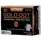 Speer Gold Dot Handgun Personal Protection 9mm Luger 115 Grain Gold Dot Hollow Point Cavity Brass Cased Pistol Ammo, 50 Rounds, 53614GD
