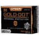 Speer Gold Dot Handgun Personal Protection 9mm Luger +P 124 Grain Gold Dot Hollow Point Cavity Brass Cased Pistol Ammo, 50 Rounds, 53617GD