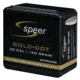 Speer Gold Dot Rifle Component Bullet .308 Blackout Rifle Bullet, 150 Grain, Soft Point, 50 Bullets, 308150BLKGDB