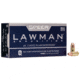 Speer Lawman Training 9 mm Luger 147 Grain Total Metal Jacket Centerfire Pistol Ammo, 50 Rounds, 53620