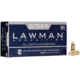 Speer Lawman Training 38 Special 125 Grain Total Metal Jacket Brass Cased Pistol Ammo, 50 Rounds, 53733