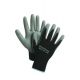 Sperian Glove Bk Poly/grey Pu Palm Xxl WE210-XXL, Unit PK