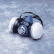 Sperian Personal Protective Equipment 1/2 Mask Valuair Pls S-SER Lrg 303599