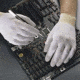 Sperian Personal Protective Equipment Glove Ltwt LO-LINT Nln EA=1PR 370-L