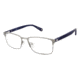 Sperry Top-Sider Bayview Prescription Eyeglasses - Frame MT GUNMTAL/NAVY, Size 54/17mm SPBAYVIEW02