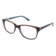 Sperry Top-Sider Makena Single Vision Prescription Eyeglasses - Frame BROWN HORN, Size 53/17mm SPMAKENA02