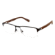 Sperry Top-Sider Peaks Point Progressive Prescription Eyeglasses - Frame MT BLACK / BRWN SPPEAKSPOINT01