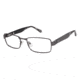 Sperry Top-Sider Provincetown Single Vision Prescription Eyeglasses - Frame MATTE GUN/BLACK, Size 53/18mm SPPROVINCETOWN03