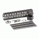 Spikes Tactical LW SAR3 Quad Rail, 9in, Black, SQR2009