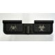 Spikes Tactical Ejection Port Door with Spider and Bio Hazard Engraving, Black, SED7011