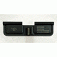 Spikes Tactical Ejection Port Door with Spider and Flag Engraving, Black SPKSED7010