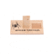Spikes Tactical Logo Engraved Wood Gun Stand, SAT2001