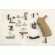 Spikes Tactical Lower Parts Kit Enhanced FDE, Flat Dark Earth SPKSLPK302