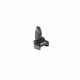 Spikes Tactical Top Mounted Deployable Rear Sight, Black, SAS81R1