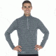 SportHill Echo Zip Top - Men's-Coastal Grey Stripe-Medium