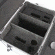 Sportlock AlumaLock Double-Topped Handgun Range Case,12.4x13.2x9.3in,Gray 00012G
