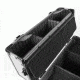 Sportlock AlumaLock Double-Topped Handgun Range Case,12.4x13.2x9.3in,Gray 00012G