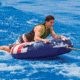 Sportsstuff Stars &amp; Stripes Deck Tube w/Patriotic American Flag Graphics 53-4310