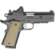 Springfield Armory 1911 Operator AOS Semi Auto Pistol, .45 ACP, 4.25 inch Barrel, Adjustable, Black, Stainless Steel, 8 Round Capacity, PO9228AOSPAC