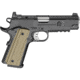 Springfield Armory 1911 Operator AOS Semi Auto Pistol, .45 ACP, 4.25 inch Barrel, Tritium, Black, Stainless Steel, 8 Round Capacity, PO9228AOS