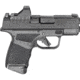 Springfield Armory CA Hellcat OSP 3in Semi Auto Pistol, 9mm Luger, 3 inch Barrel, Fixed, Black, Polymer, 10 Round Capacity, HC9319BOSPCAPAC