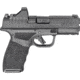 Springfield Armory Hellcat Pro Comp Semi Auto Pistol, 9mm Luger, 3.8 inch Barrel, Fixed, Black, Polymer, 10 Round Capacity, HCP9379BOSPLCCOMPAC