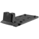 Springfield Armory Leupold DeltaPoint Pro Agency Optic System Mounting Plate, Black, PH5077N-DPP-PLATE-RET