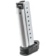 Springfield Armory XD-E 9mm 9 Round Pistol Magazine w/Extension Sleeve, Silver, XDE09091-9RD