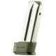 Springfield Armory XD Sub-Compact Magazine, 9mm Luger, 10 Round, OD Green, 1 Pack, Stainless Steel, XD0923GS-10RD
