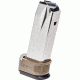 Springfield Armory XD Mod.2 Sub-Compact .40 SW Extended Magazine w/ Sleeve, 12 Round, Flat Dark Earth, 1 Pack, Stainless Steel, XDG0932FDE-12RD