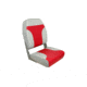 Springfield Marine High Back Folding Chair, Gray/Red, 1040665