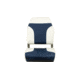 Springfield Marine High Back Folding Chair, White/Blue, 1040667
