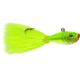 Spro Prime Bucktail Jig 1/4oz, 2/0 Hook, Crazy Chartreuse, SBTJCC-1/4