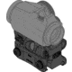 Spuhr Aimpoint T-2/Comp M5 Flip Mount, 39mm, Black, RDF-20153