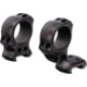 Spuhr Picatinny Cantilever Aesthetic Rings, 30 mm, Black, HPC30-30A