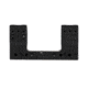 Spuhr Scope Mount 36mm Tube, 38mm, 6Mil, Picatinny, Black, SP-6602M