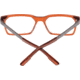 Spy Optic Abel Eyeglass Frames, Trans Sepia/Gunmetal Frame, 573357304000