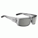 Spy Optic Admiral Bifocal Prescription Sunglasses, Clear Smoke Frame, Happy Gray Green W/ Silver Mirror Lens-672350204358BI