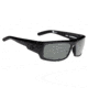Spy Optic Admiral Bifocal Prescription Sunglasses, Matte Black Frame, Happy Gray Green Lens-672350374863BI